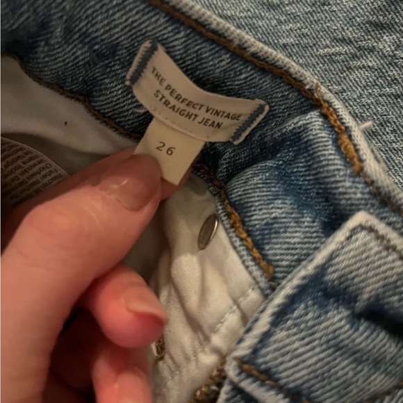 Madewell perfect vintage straight jeans - Picture 5 of 6